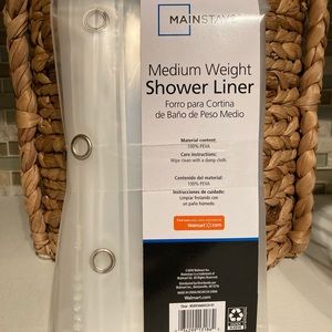 NWT Medium Weight Shower Liner